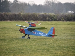 Lilienthal - Gespann beim Taxiing